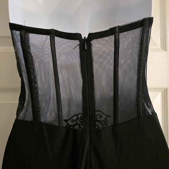 Vintage Blondie Nites Strapless Gown- 3 - Picture 10 of 16